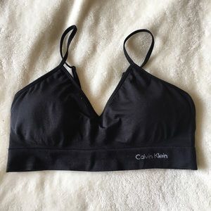 Black Calvin Klein Bralette